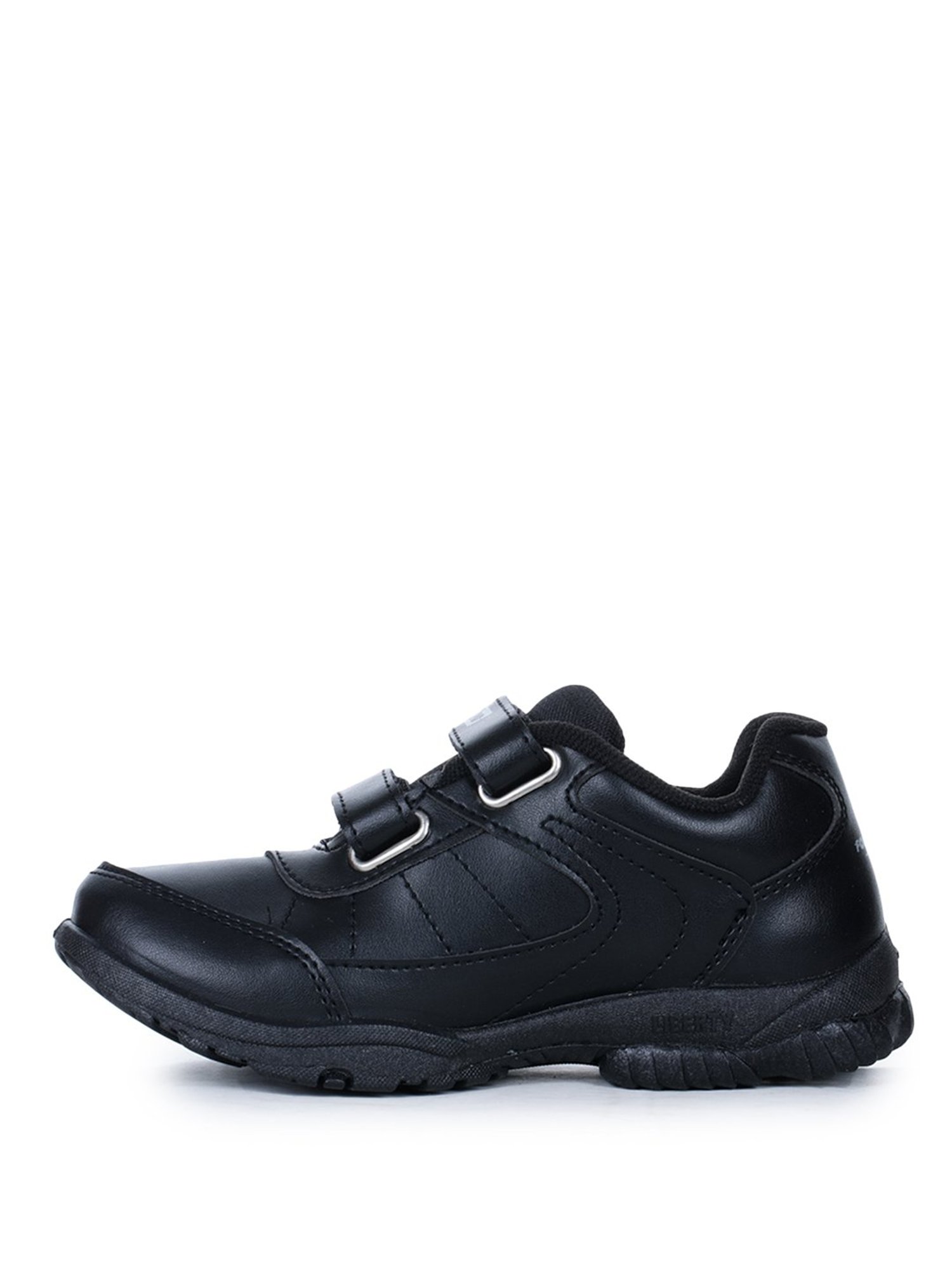 Force 10 By Liberty Kids Black School Shoes