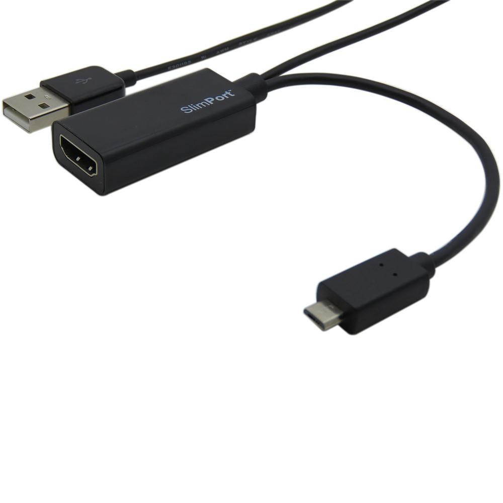 Slimport MyDP Micro USB to HDMI HDTV 1080p 3D adapter fo google 2013 New Nexus 7
