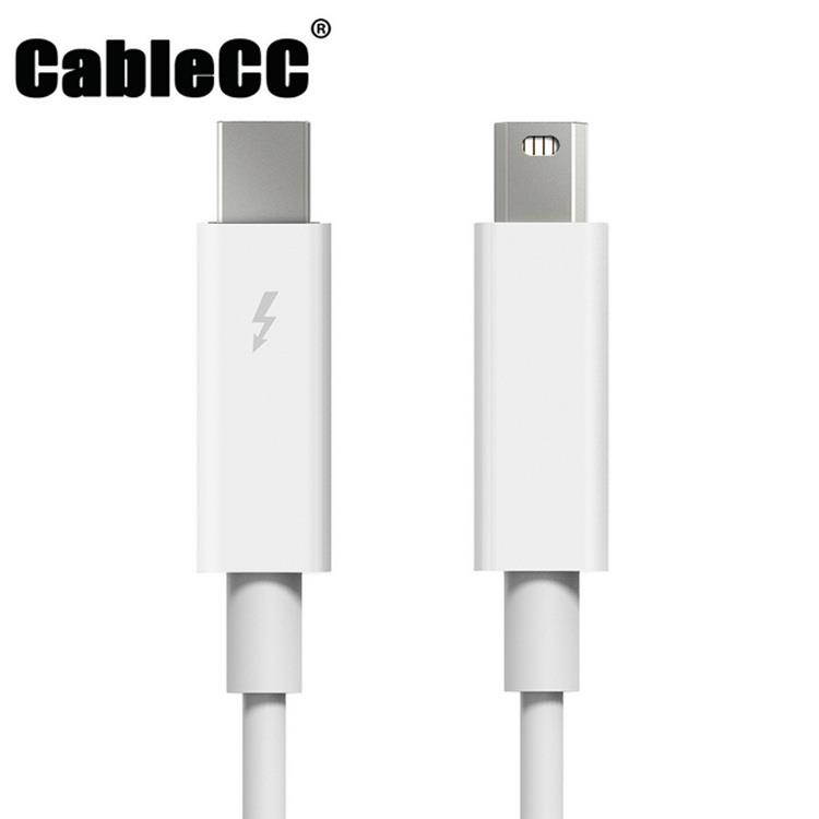 Cablecc 2m Thunderbolt Port to Thunderbolt Male to Male Video Data Cable  for MacBook 2013 2014 2015