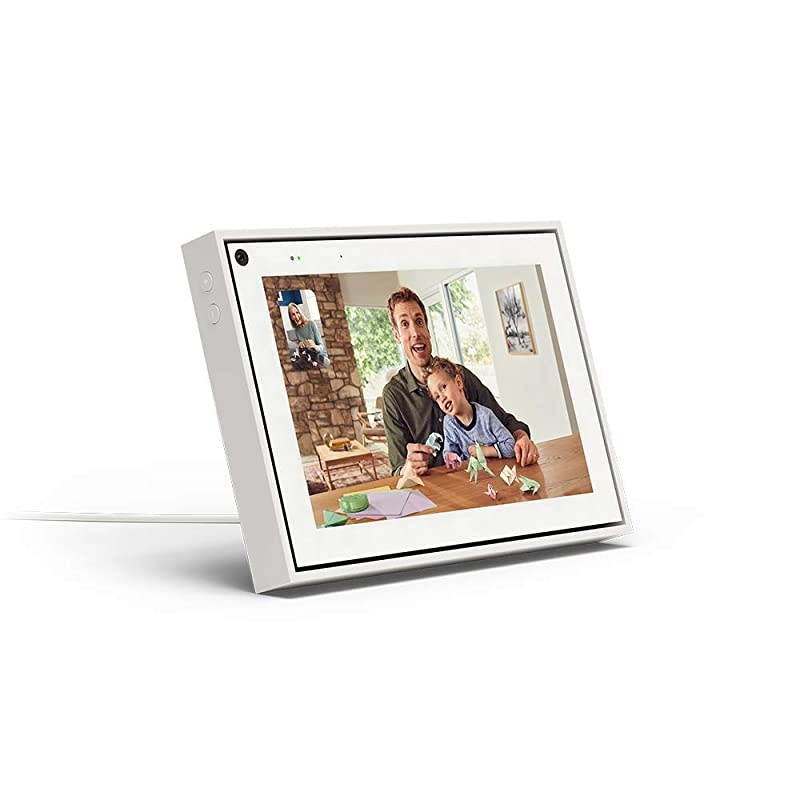 Portal Mini Smart Video Calling 8 Touch Screen Display with Alexa White