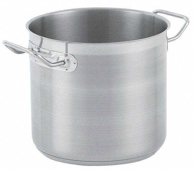 VOLLRATH 3503 Stainless Steel Stock Pot,11 Qt.