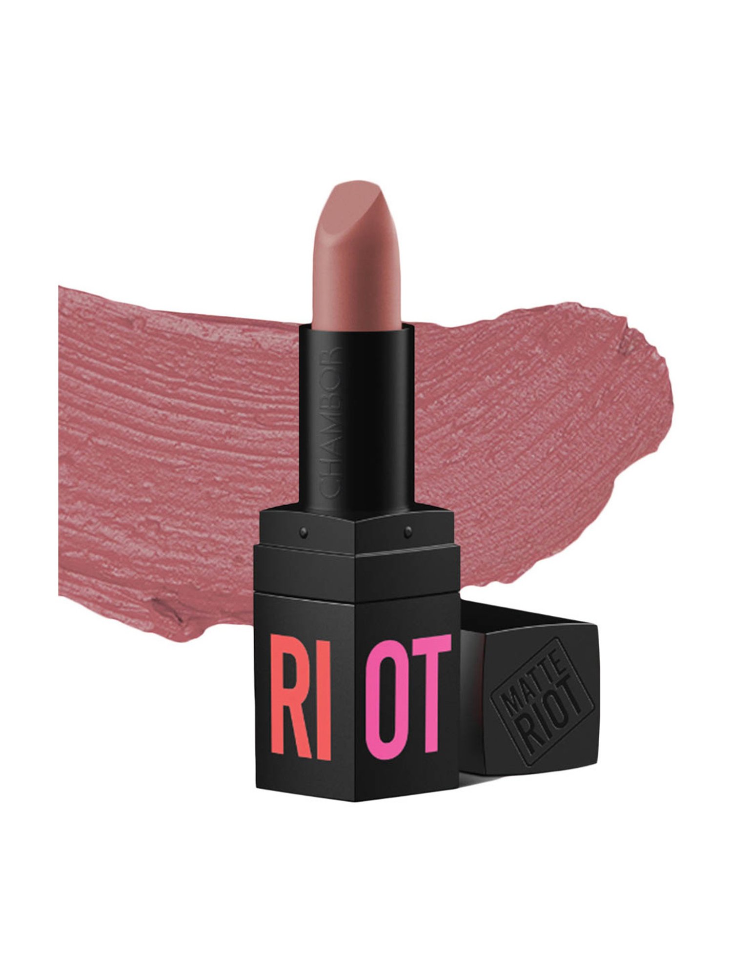 Chambor Matte Riot Lipstick Sunset Rust - 4.5 gm