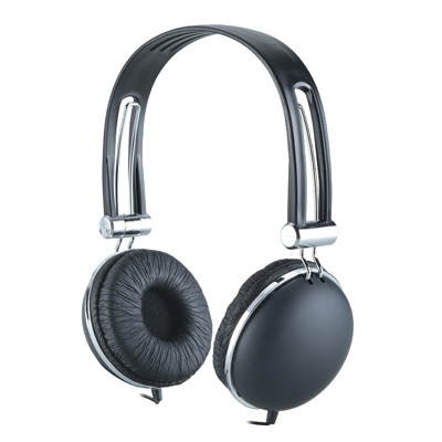 Golden Vocal HF-TX7ST-Red Overhead Stereo Headphones with Microphone