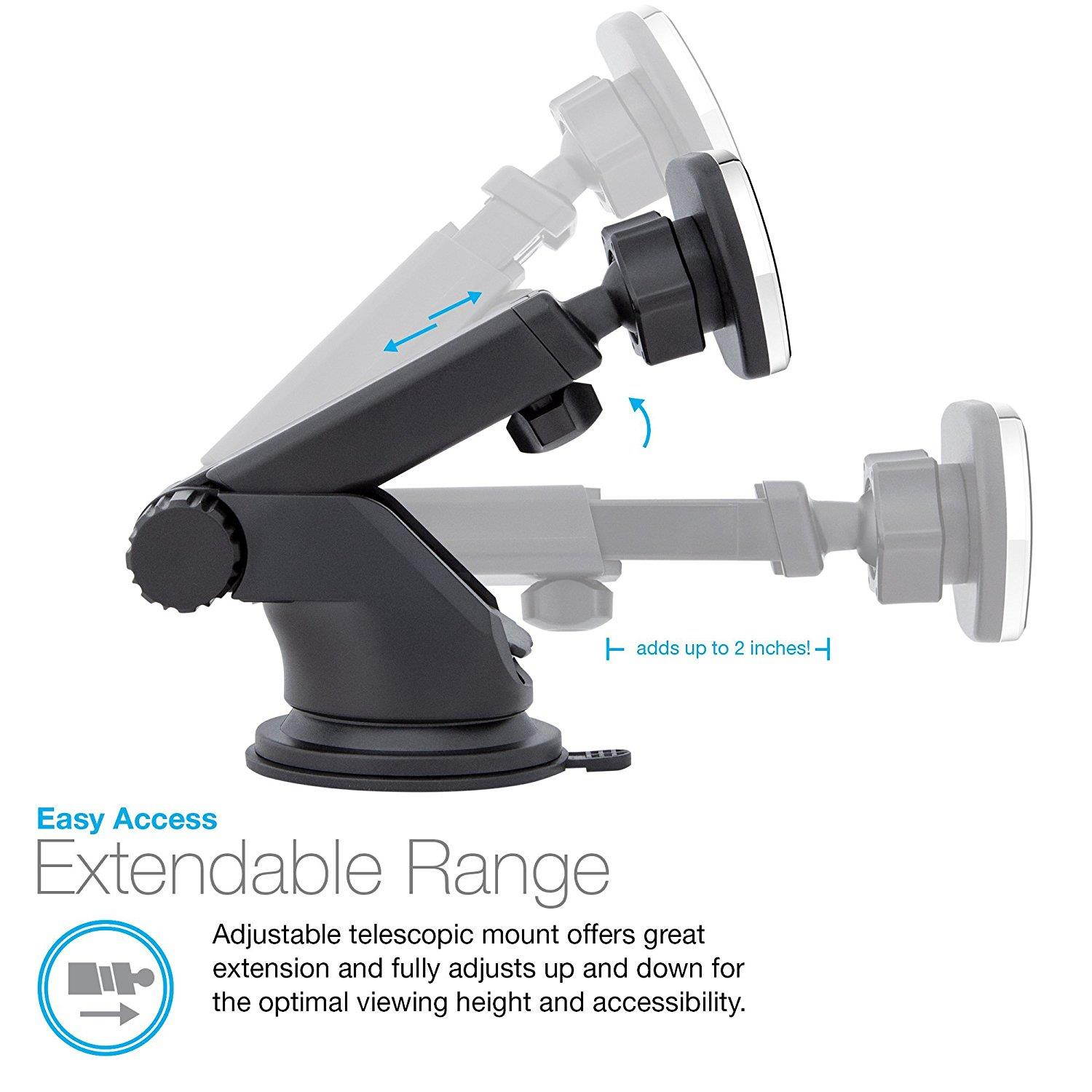 Naztech 13667 MagBuddy Telescopic Dash Mount