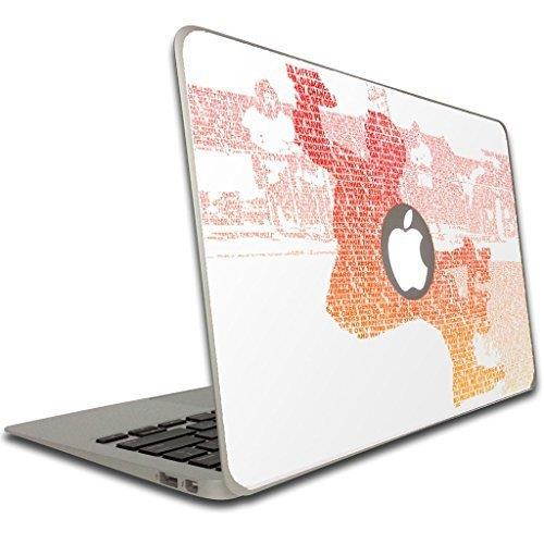 MacBook Air or Pro (15 inch), Vinyl, Removable Skin- Steve Jobs Quote The People who are Crazy Enough to Think They can Change The World are The Ones who do