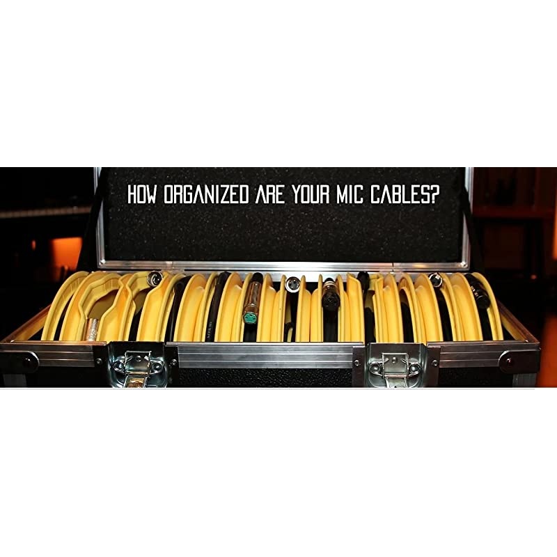 Microphone XLR Cable Winder and Storage