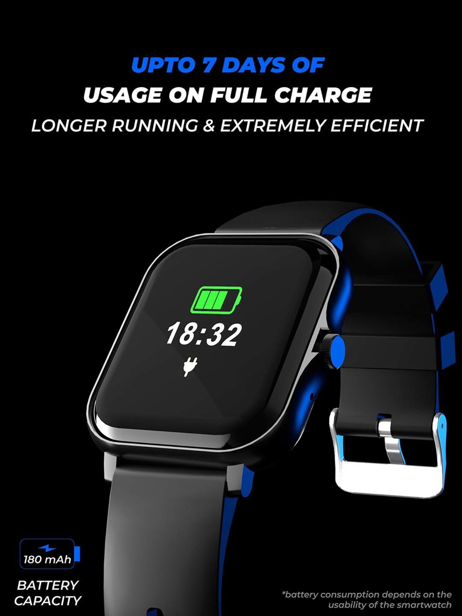 I Kall W1 Smartwatch (Black)