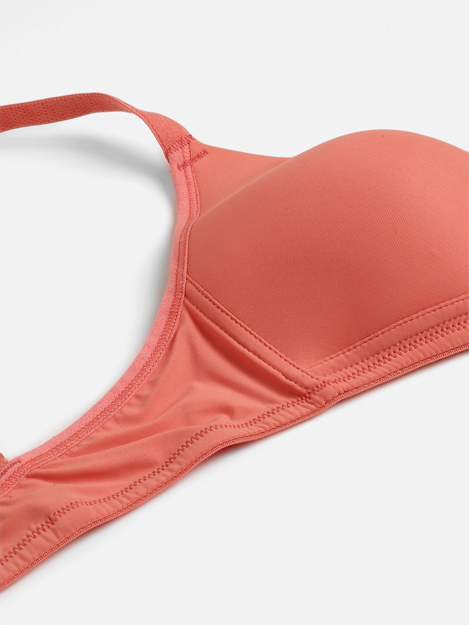 Leading Lady Coral Full Coverage T-Shirt Bra
