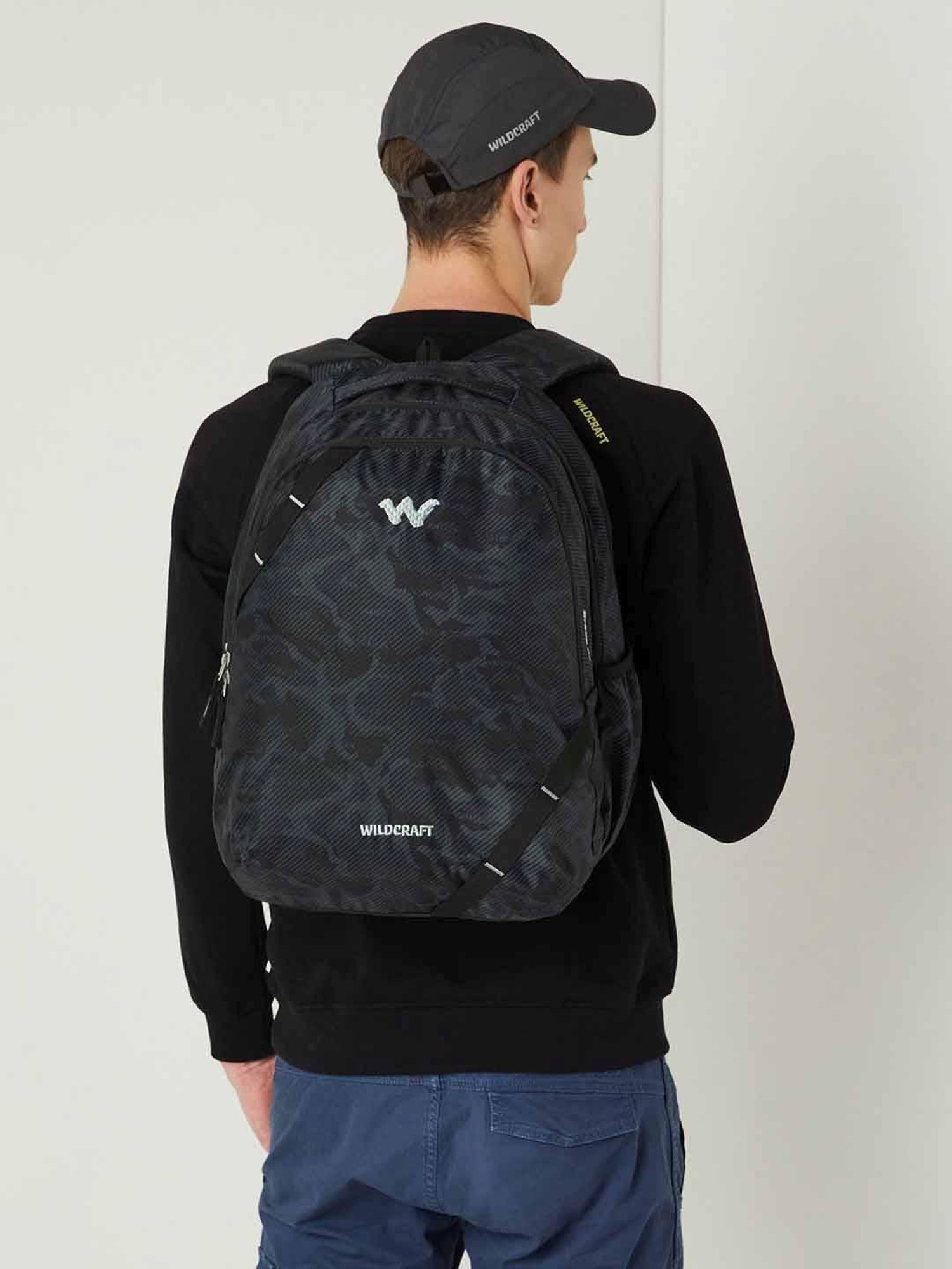 Wildcraft Bravo 35 Black Backpack