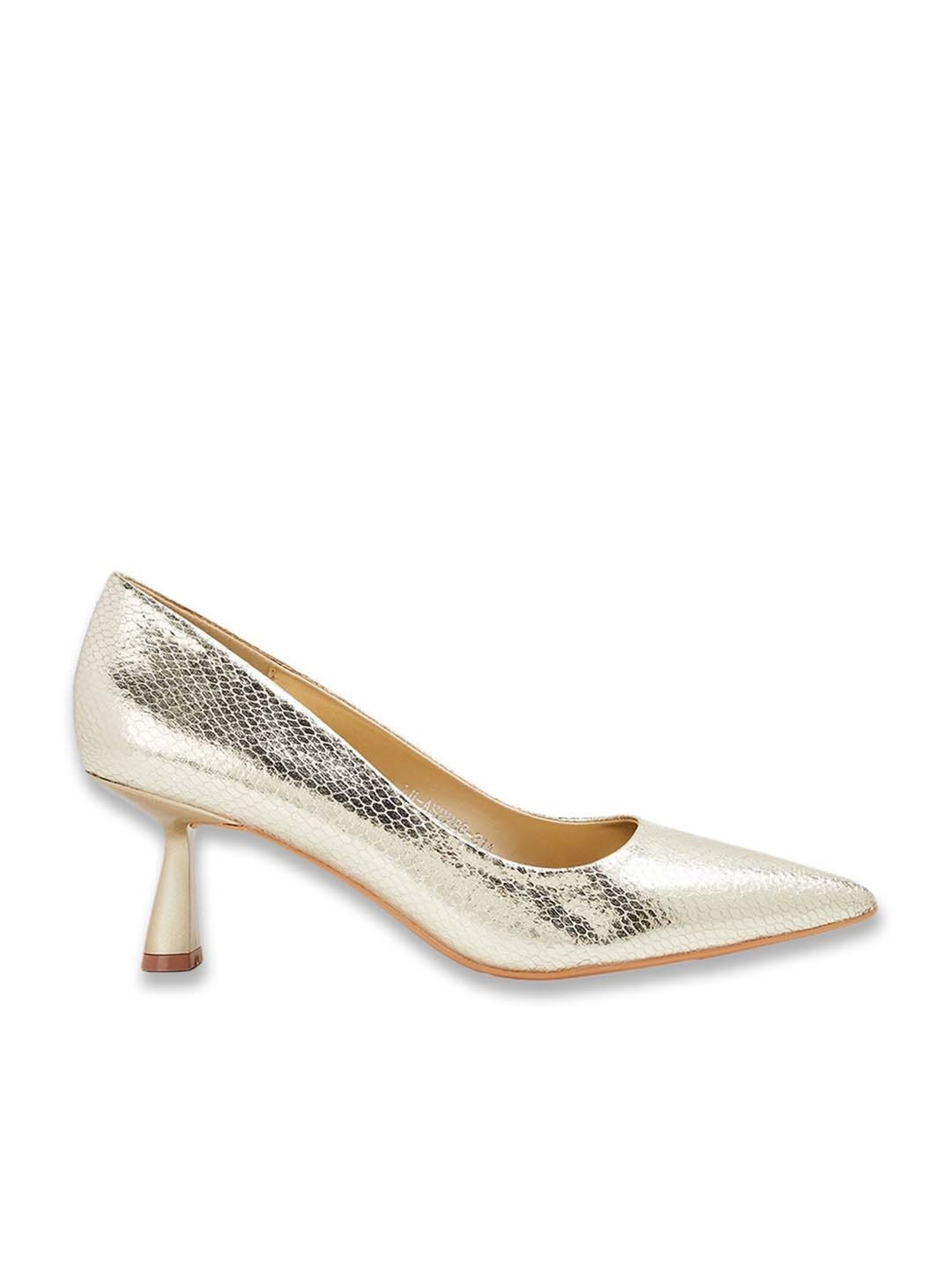 Flat N Heels Women's Pink Stiletto Pumps