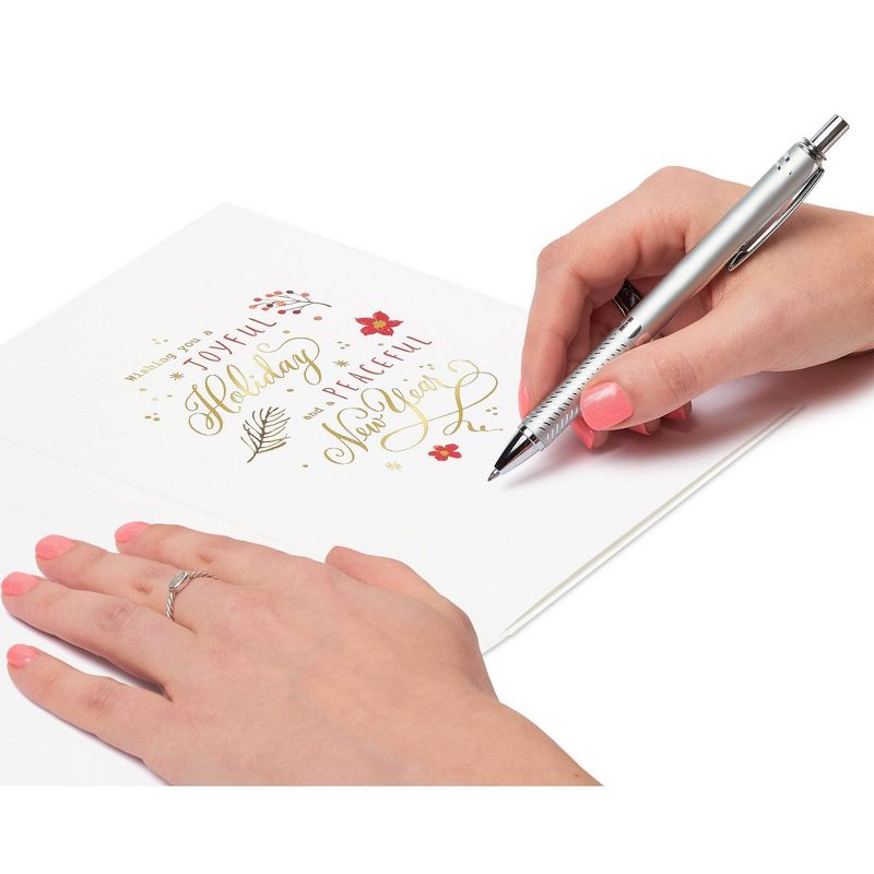 8ct Papyrus Traditional Wreath Boxed Holiday Greeting Cards