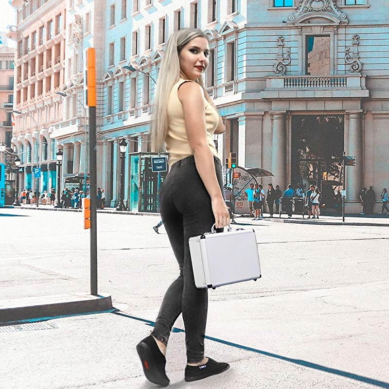 USB Microphone Kit 192KHZ/24BIT with Aluminum Organizer Storage Case  AU-A04TC PC Condenser Podcast Streaming Cardioid Mic Plug & Play for Computer, YouTube, Gaming Recording