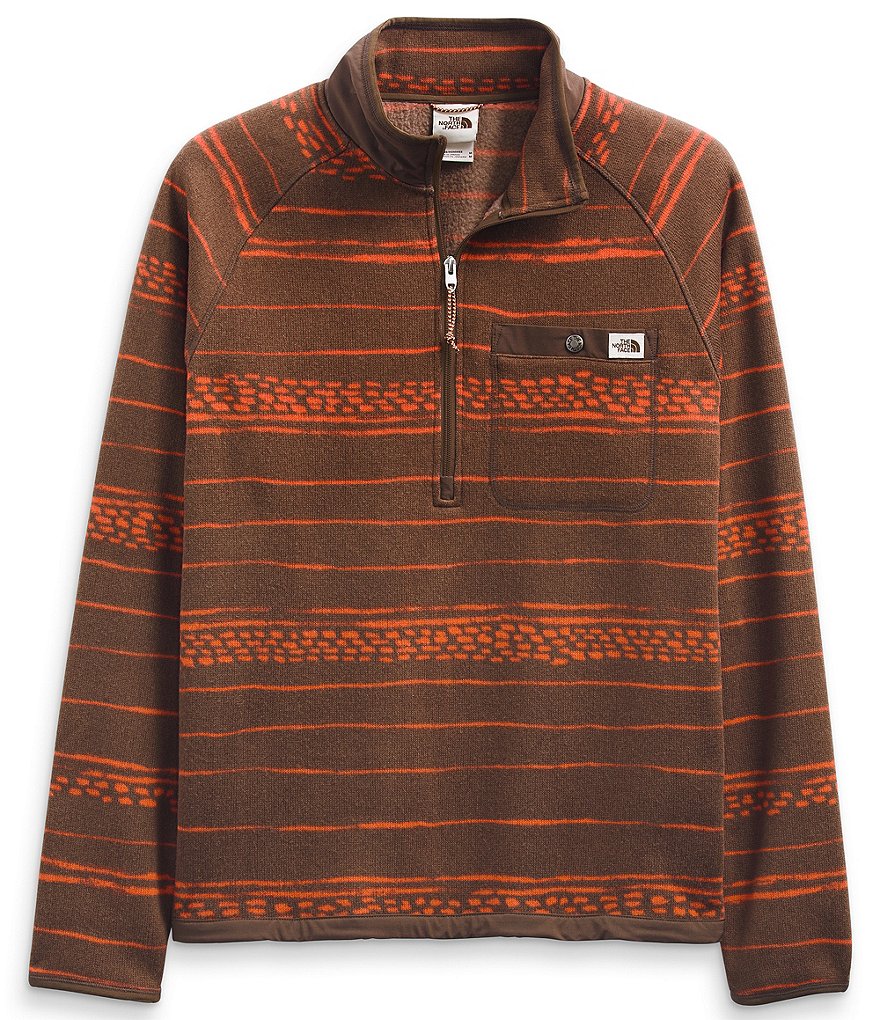 The North Face Gordon Lyons Long-Sleeve 1/4-Zip Striped Jacket