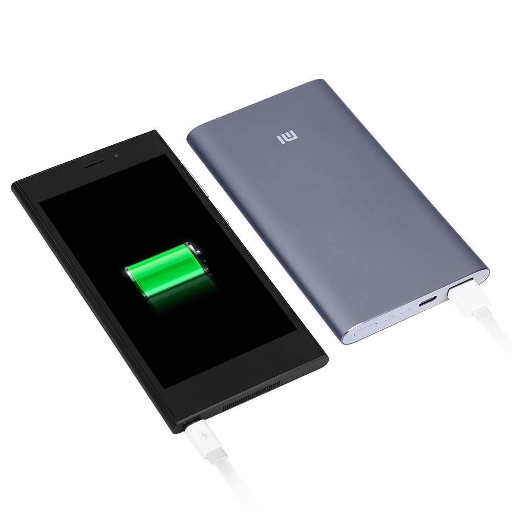 Fast Charging Power Bank Mi Pro 10000mAh Type-C USB Ultra Thin Mobile Power Supply Station Two - way Quick Charge Charger