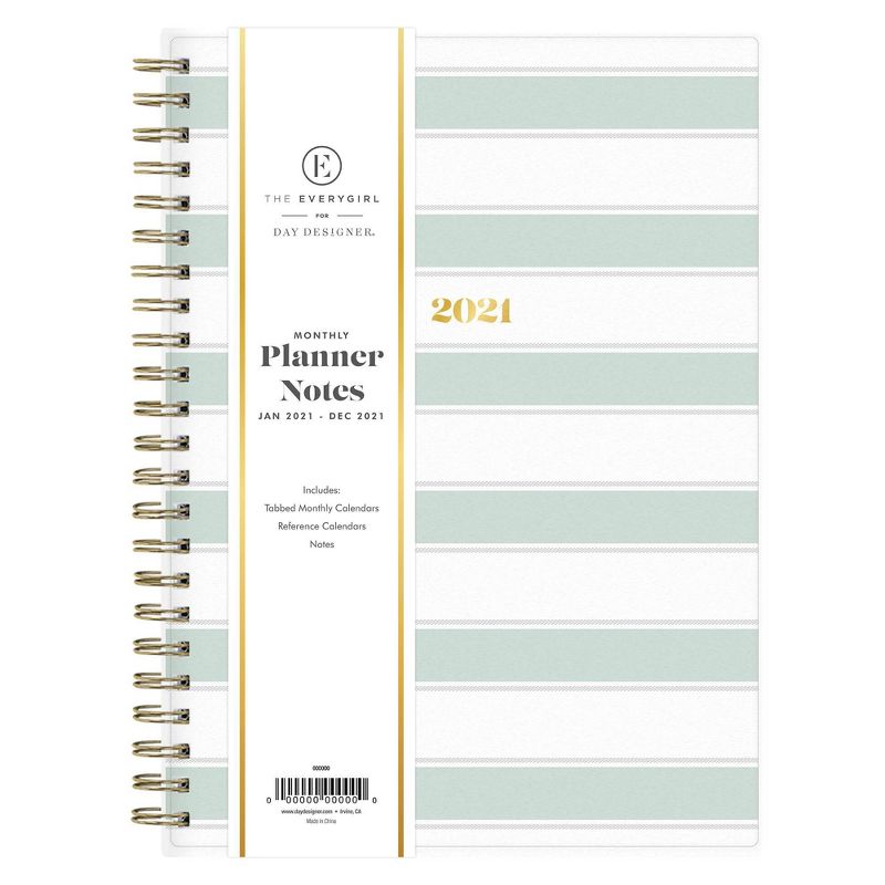Undated Teacher Planner 8.5" x 11" Large Weekly Lesson Plan Book Botanical Floral - TF Publishing