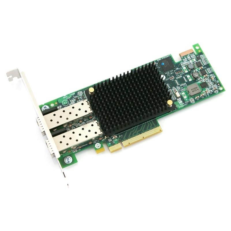 EMULEX Lpe16202-X Lightpulse Gen5 Dual Port (8Gfc  16Gfc Or 10Gbe Fcoe) Pcie 3.0 Fibre Channel Converged Fabric Adapter