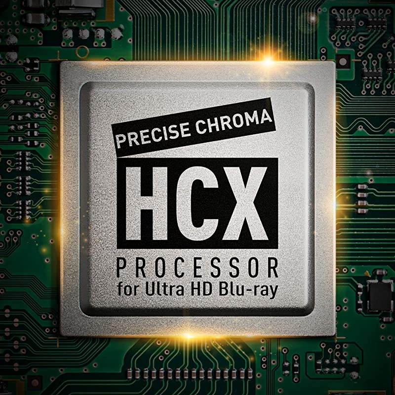 4K Ultra HD Bluray Player with HDR10+ and Dolby Vision Playback HiRes Sound 4K VOD Streaming Black DPUB820