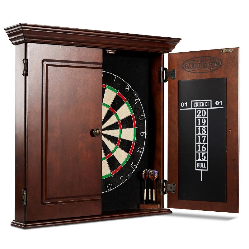 Barrington Chatham Bristle Dartboard and Cabinet Set