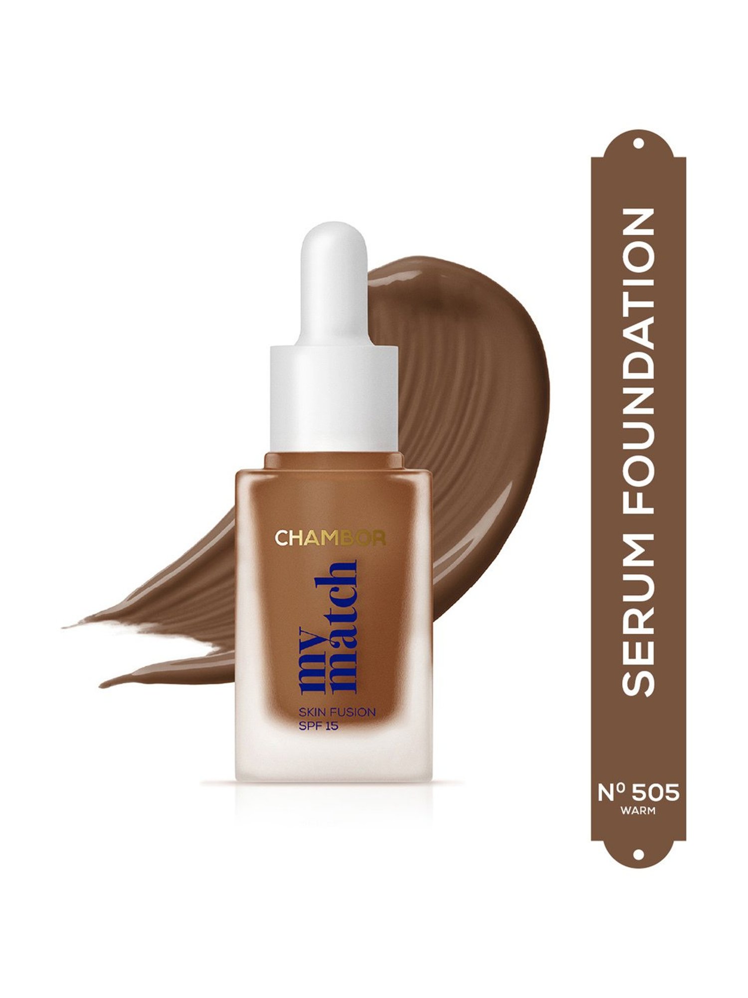 CHAMBOR My Match Skin Fusion SPF 15 Serum Foundation 505 Warm - 20 ml