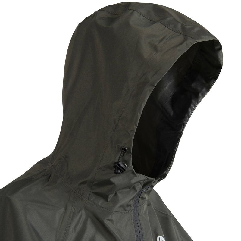 Sierra Designs Adult Packable Rain Jacket Gray - M/L