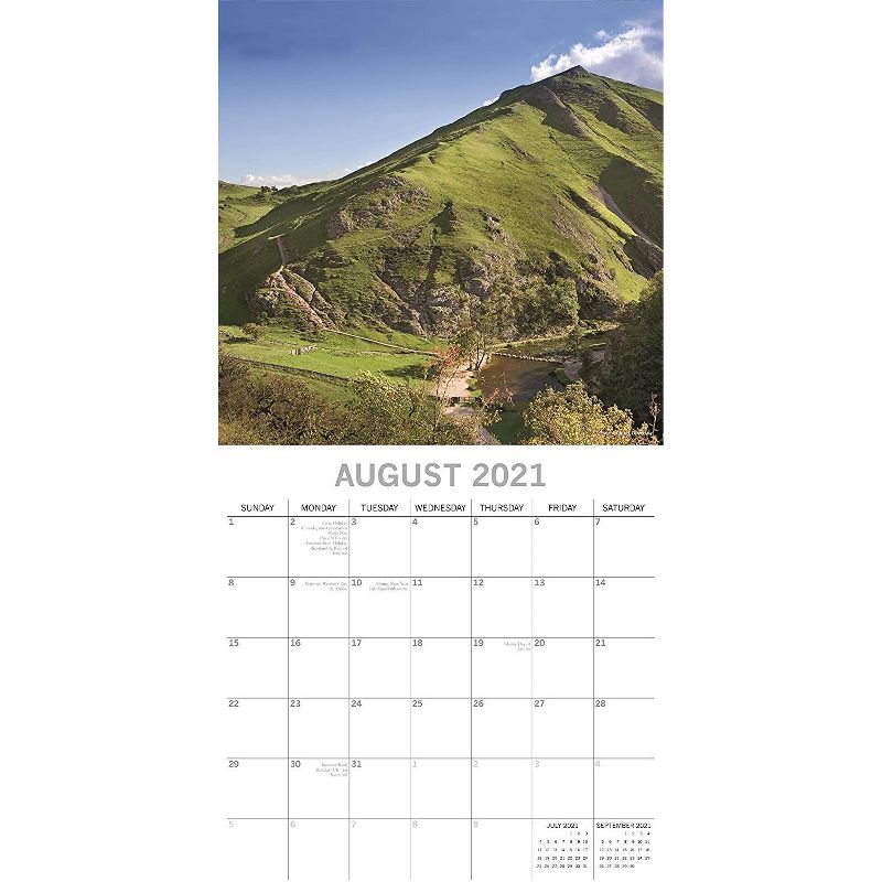 2021 The Everygirl Wall Calendar 15" x 12" Liam - Blue Sky