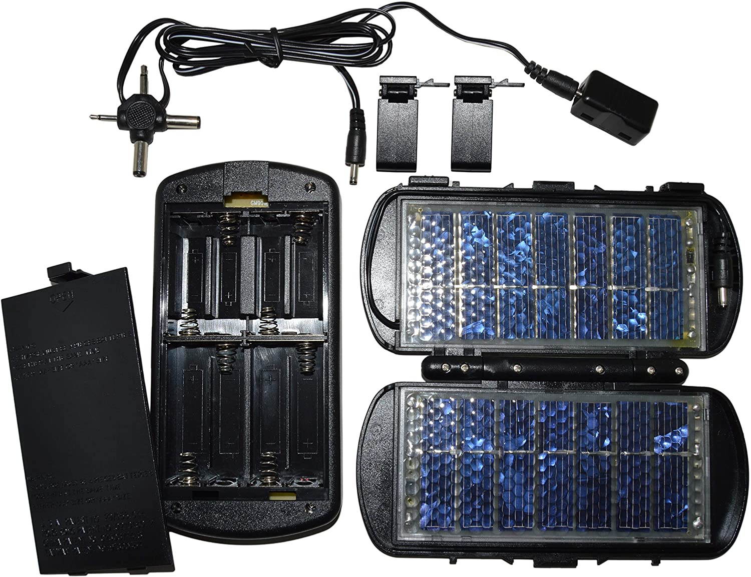 150mA Solar Battery Charger, Charges AA or AAA Batteries, Devices, Radios, Toys