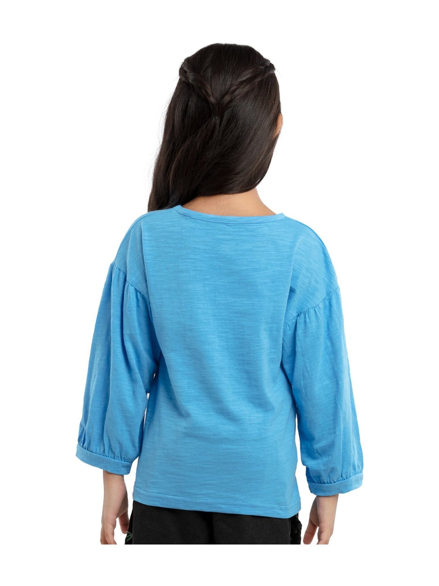 Cutecumber Kids Plum Lace Top