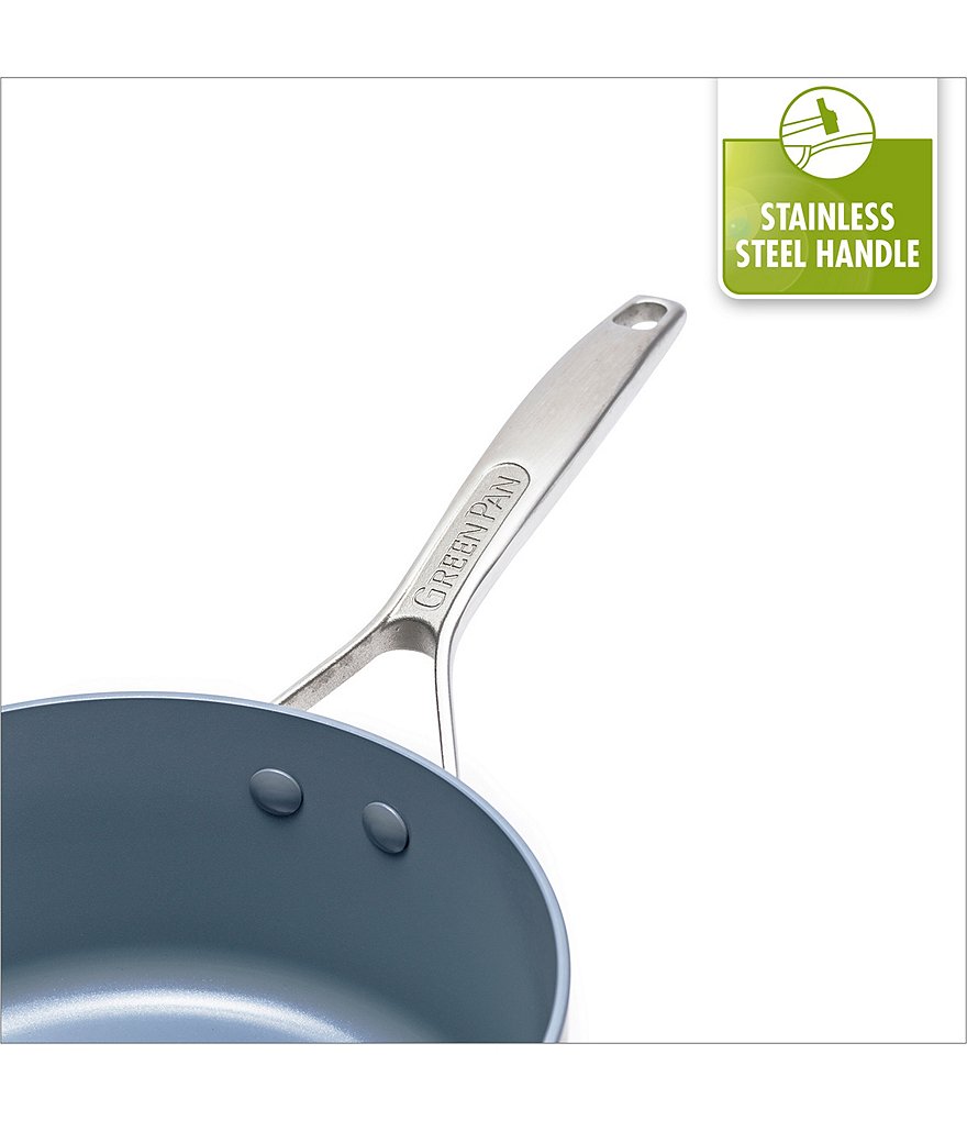 GreenPan Paris Pro Ceramic Non-Stick 10#double; & 12#double; Open Fry Pan Set