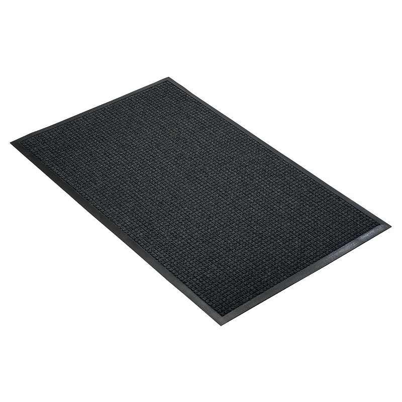 Charcoal Solid Doormat - (3'X4') - HomeTrax