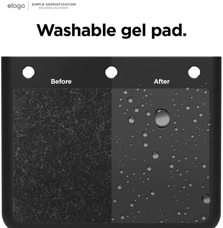 elago Universal Remote Holder Mount Compatible with Apple TV Remote Control and All Other Remote Controls [ Large ] - Gel Pad Included, Detailed Design