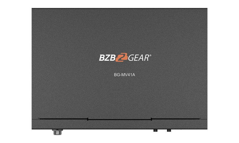 BZBGEAR 4x1 Multiviewer with Scaler supporting multi output resolutions up to 1080P/60Hz