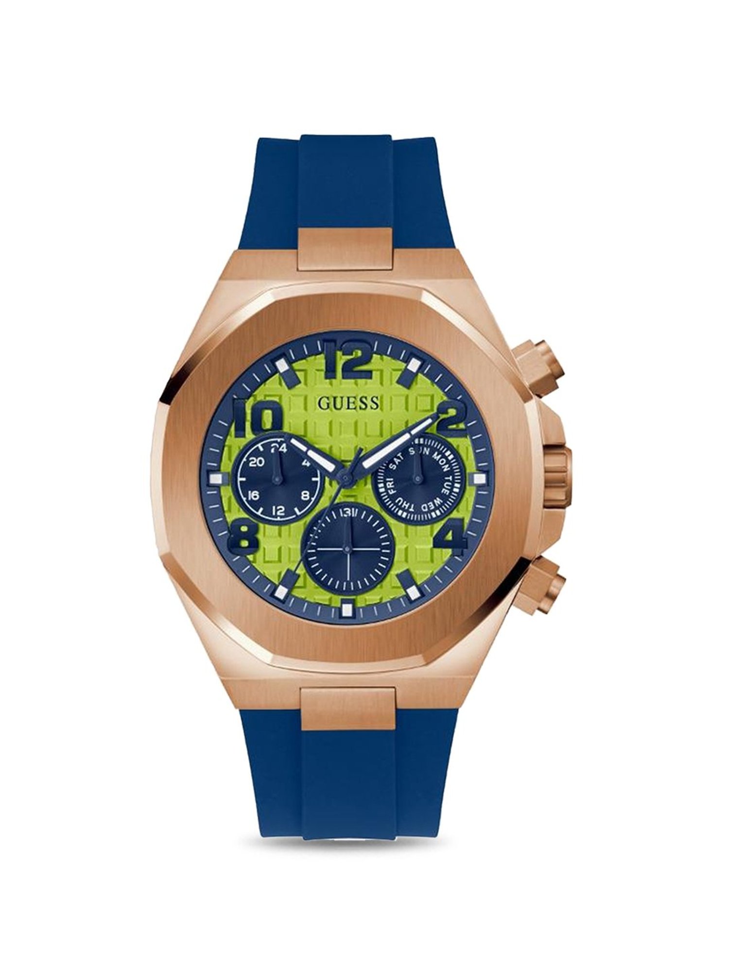 GUESS EMPIRE Men  Rose Gold Tone Dial Analog Watch - GW0583G3