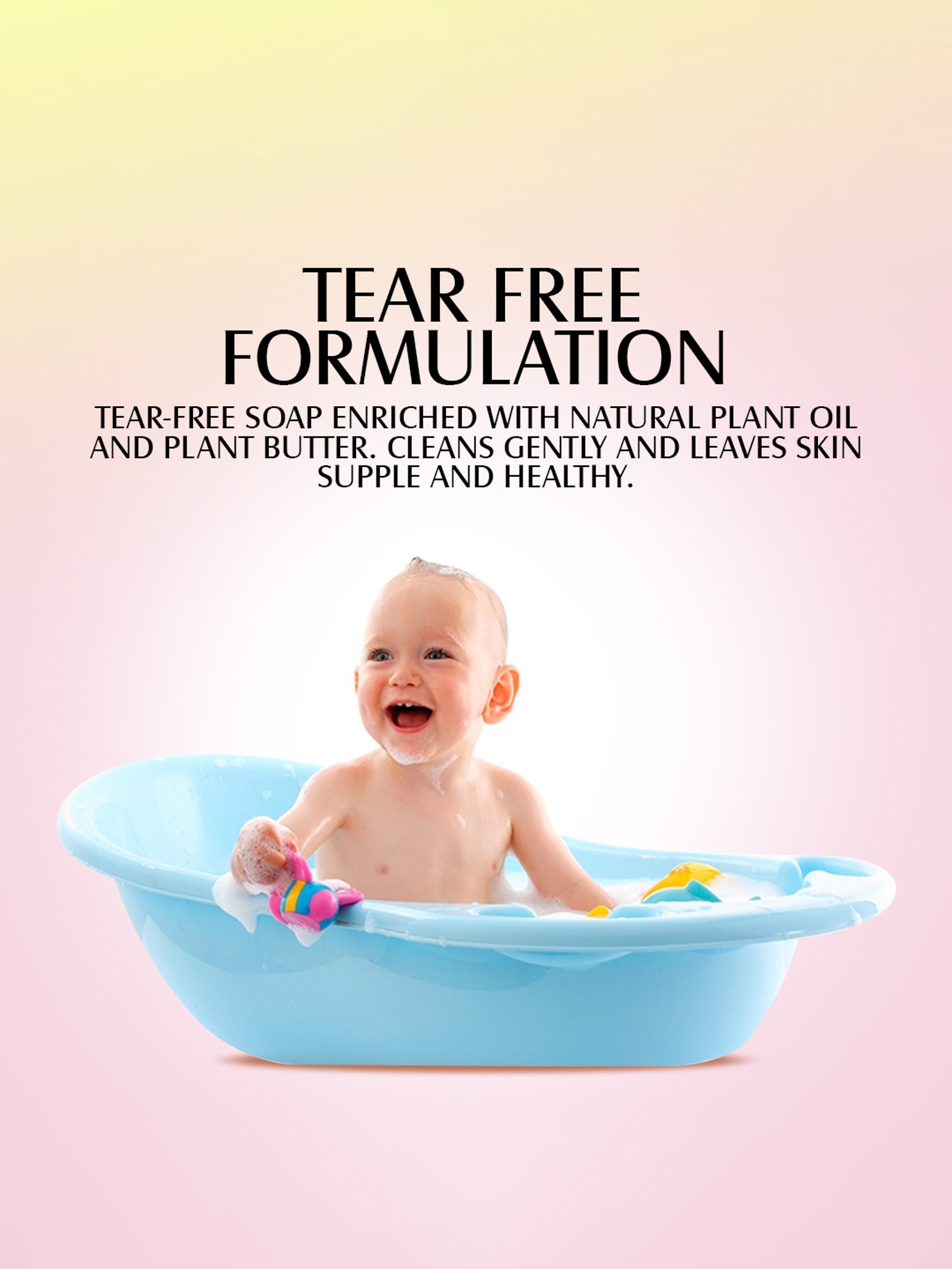 Mom & World Natural Baby Soap - Pack of 3