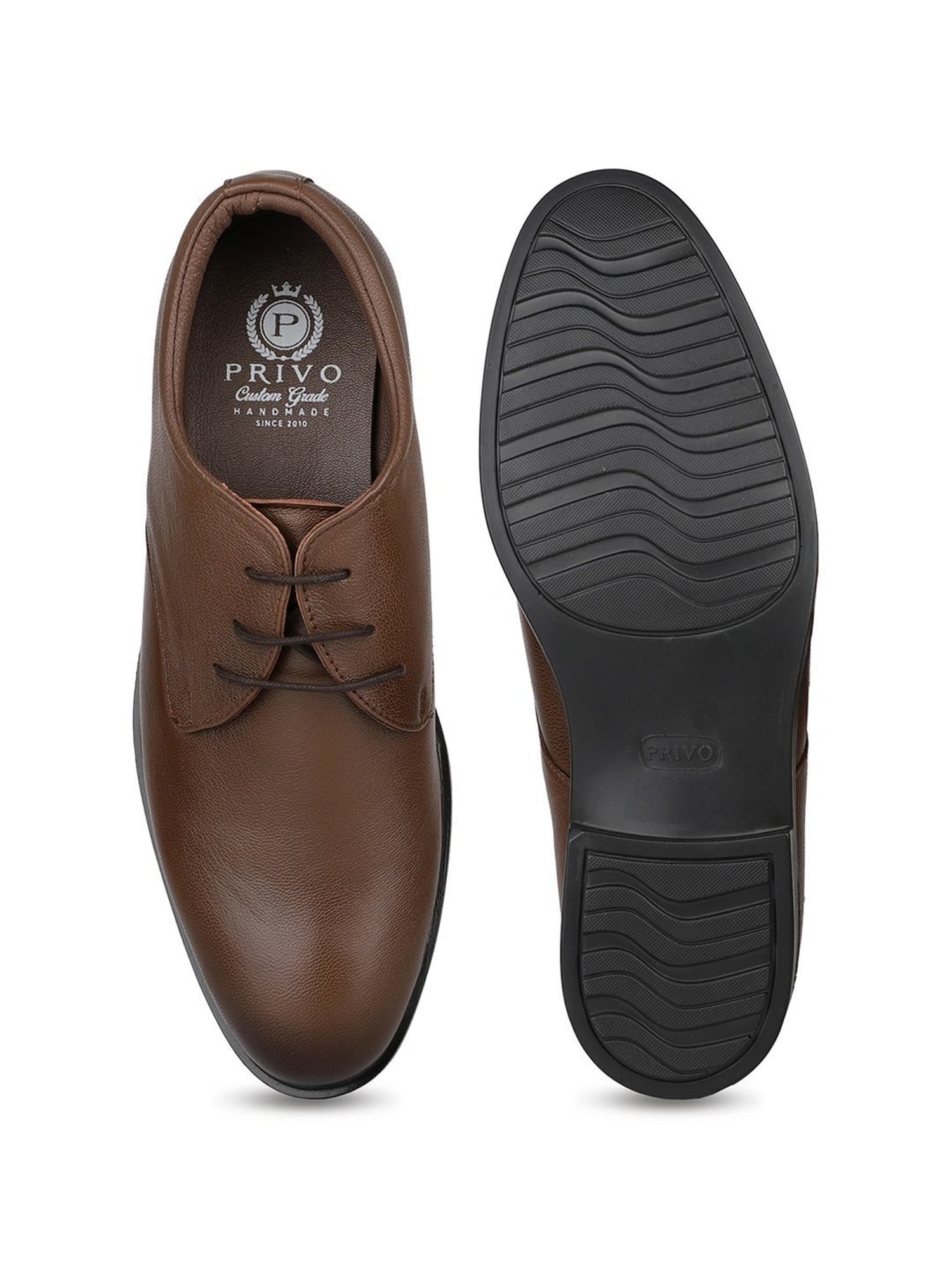 Privo by Inc.5 Men's Tan Derby Shoes