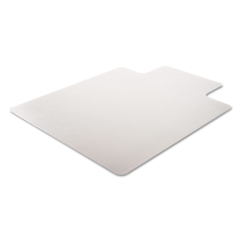 3'9"x4'5" Rectangle Solid Office Chair Mat Clear - Deflecto