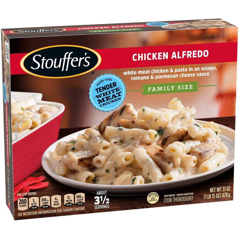 Stouffers Frozen Chicken Alfredo Family Size - 31oz