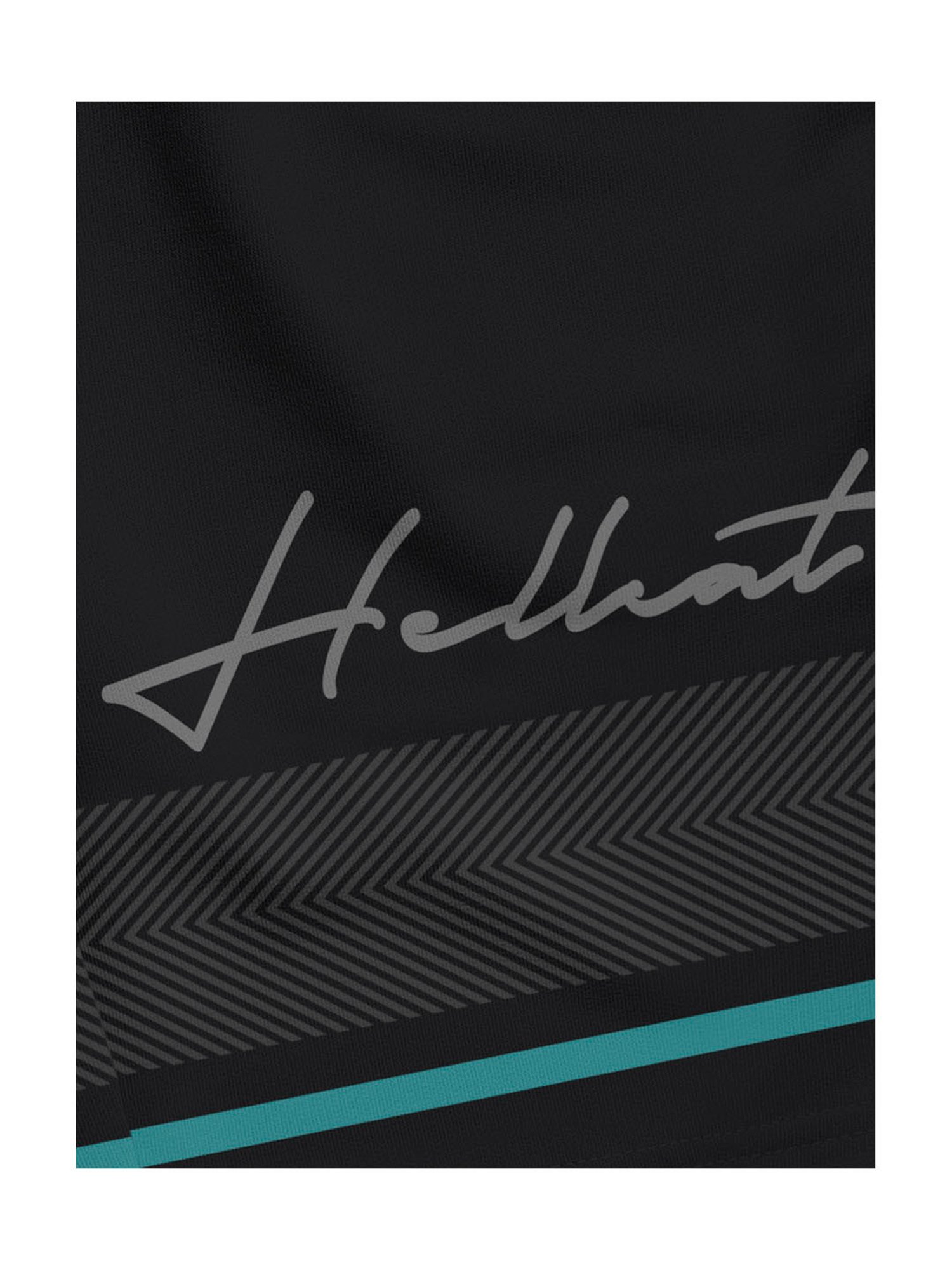 HELLCAT Kids Grey & Yellow Printed Shorts (Pack Of 2)