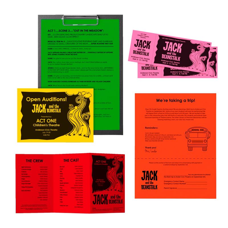 Astrobrights Colored Paper, 8-1/2 x 11 Inches, Assorted Vintage Colors, pk of 500