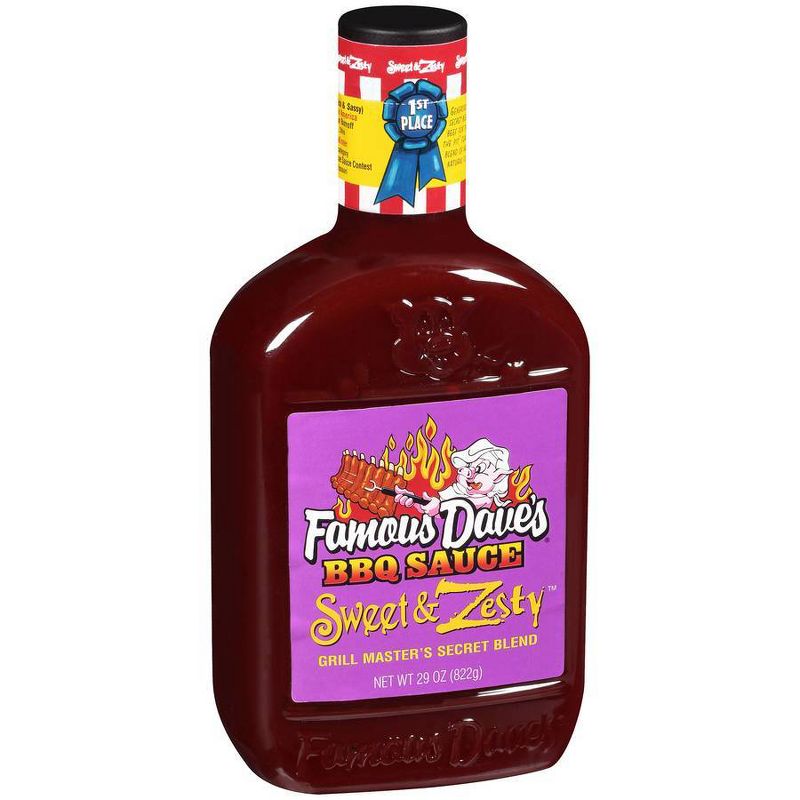 Famous Dave's Sweet & Zesty Barbeque Sauce - 29oz