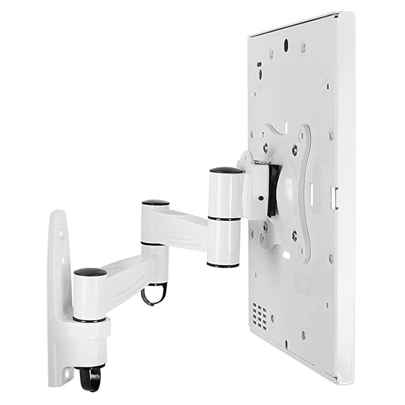 Swing Arm iPad Wall Mount | Articulating iPad Locking Stand | ContactLess iPad POS Kiosk | Secure Tablet Wall Kiosk for iPad 97 MI3774W