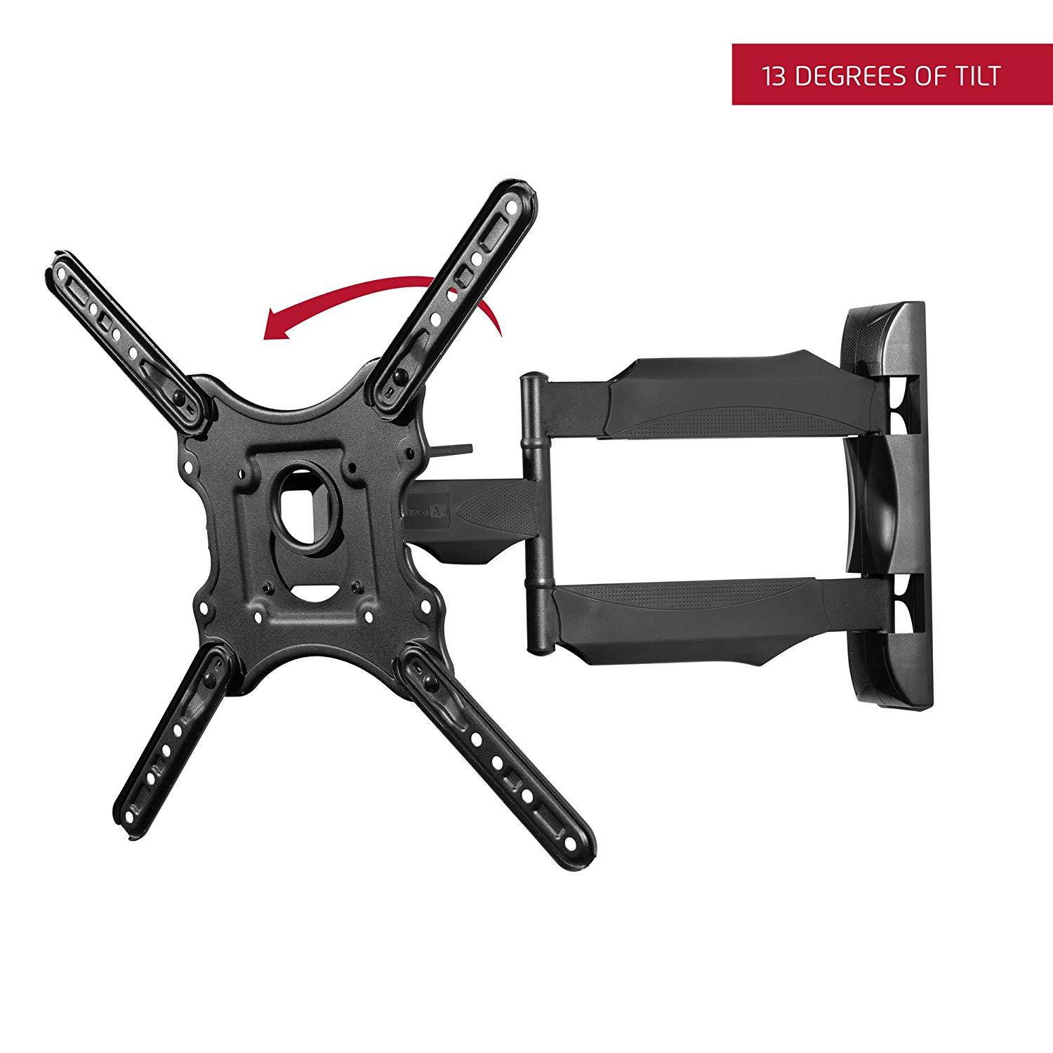 Seneca AV SA21 Full Motion TV Mount for 32"-47" Flat Screen Displays - 20" Extension, 135 deg Swivel, 13 deg Tilt - VESA Compliant