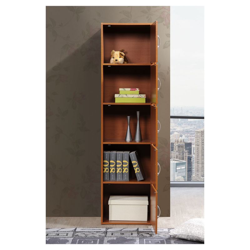 Storage Cabinet Mahogany - Hodedah Import