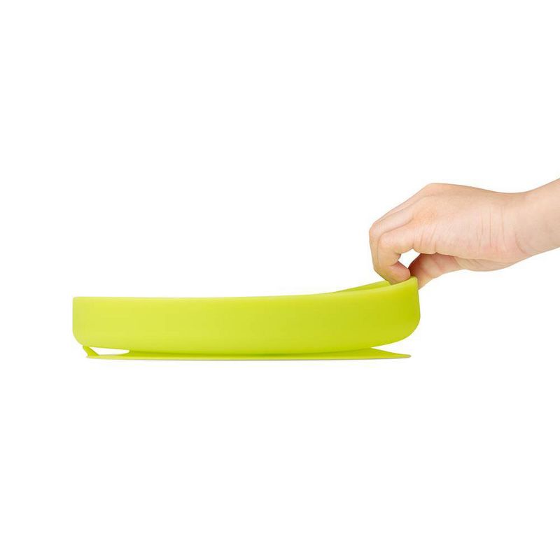 Olababy Silicone Divided Suction Plate - Kiwi