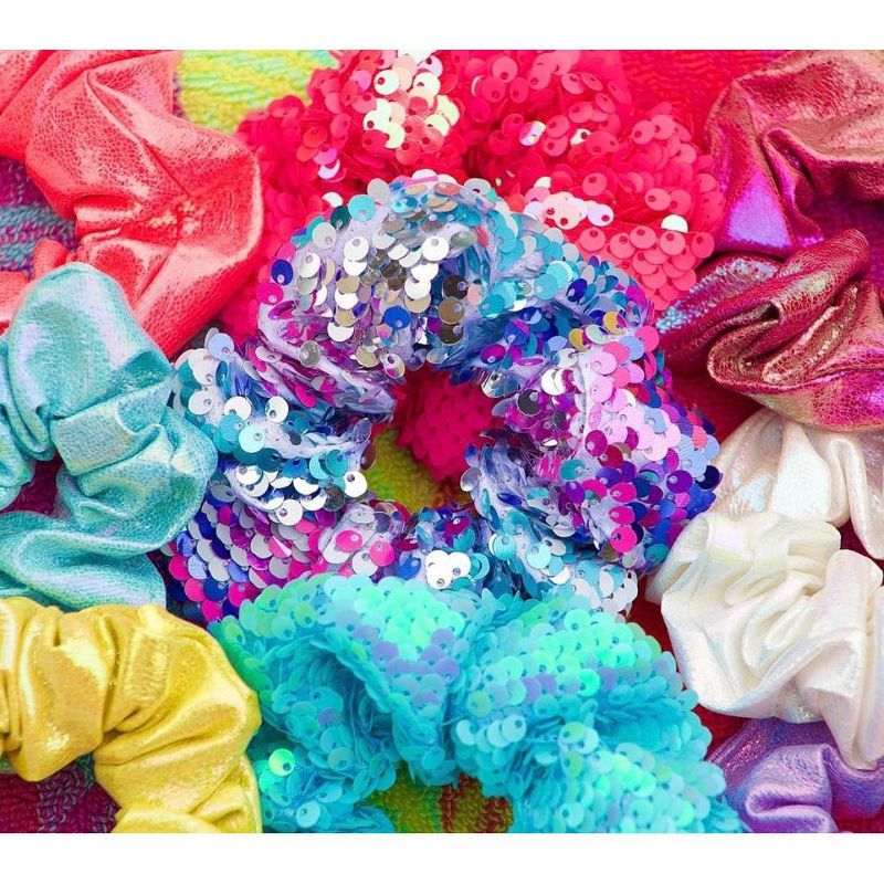 Lily Frilly Sequin Scrunchie Set