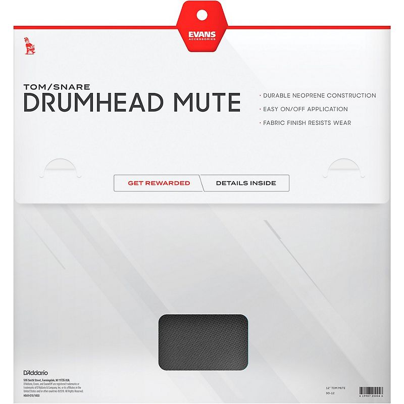 Evans SoundOff Drum Mute 12 in.