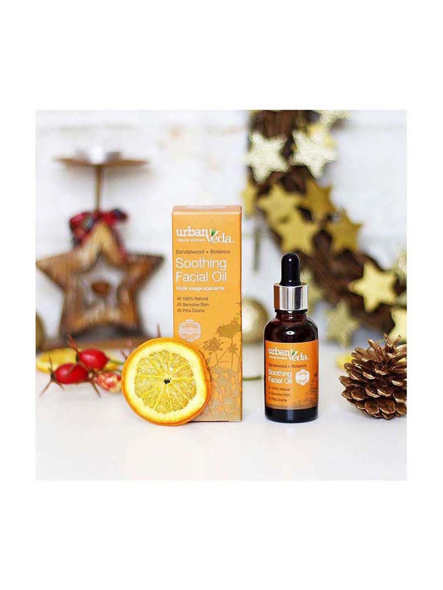 Urban Veda Soothing Sandalwood Facial Oil - 30 ml