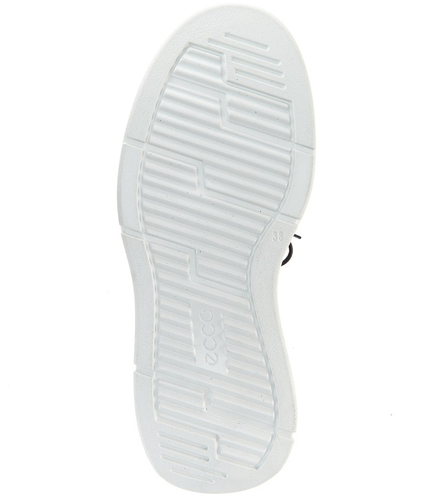 ECCO Soft X Leather Suede Lace-Up Sneakers