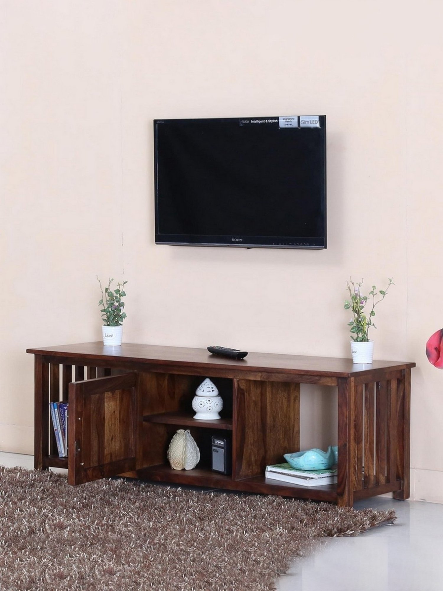 Artisans Rose Vote Hand-painted Multicolor Iron Ballot Box