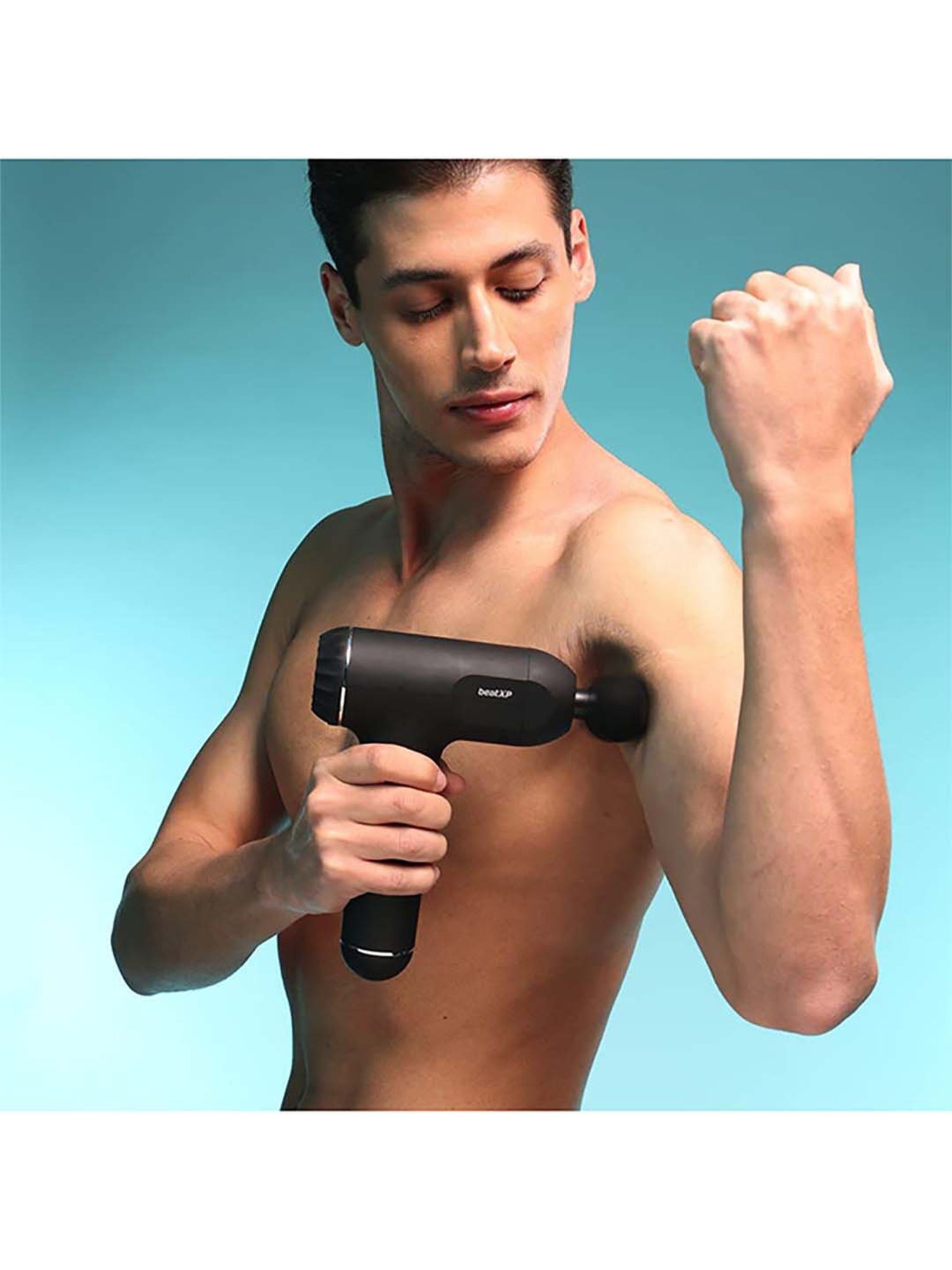 Caresmith Bloom Rose Quartz Gua Sha Face Massage Tool for Women, Battery Powered (Rose Quartz)