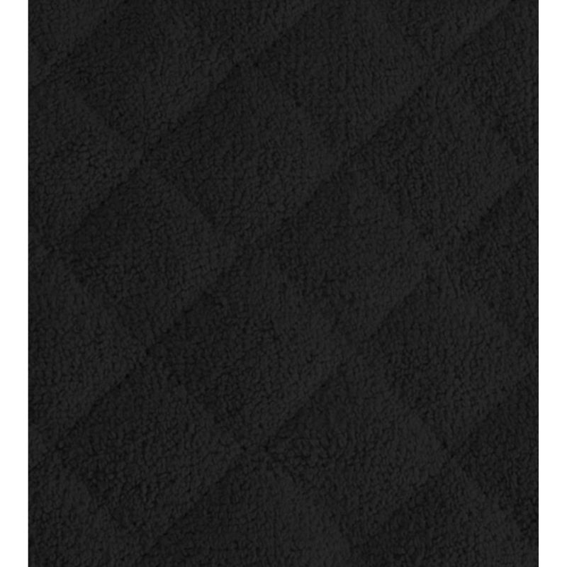 2pk Cotton Buffalo Check Oven Mitt Set Black - Design Imports